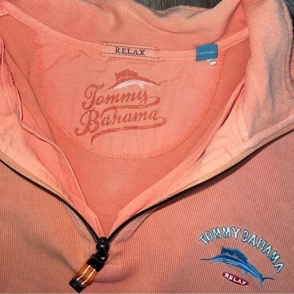 Tommy Bahama • Ribbed 1/4 zip Sweater